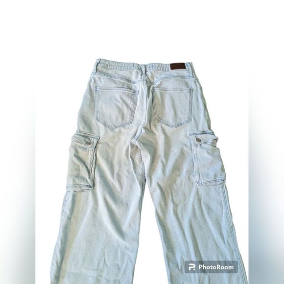 Hollister cargo denim flare jeans - Picture 2 of 5